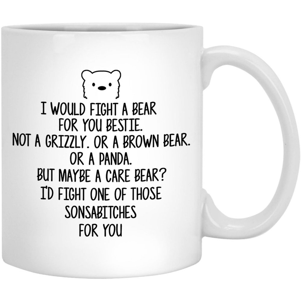 Bestie Mug Coffee Cup Funny Gift Idea For Best Friend Birthday Present 11oz